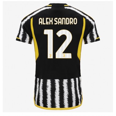 Juventus Alex Sandro #12 Koszulka Podstawowa 2023-24 Krótki Rękaw