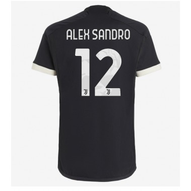 Juventus Alex Sandro #12 Koszulka Trzecia 2023-24 Krótki Rękaw