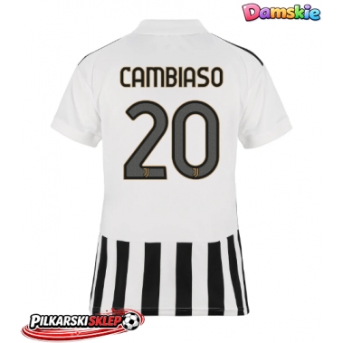 Juventus Andrea Cambiaso #20 Koszulka Podstawowa damskie 2026-27 Krótki Rękaw