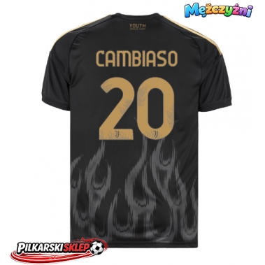 Juventus Andrea Cambiaso #20 Koszulka Trzecia 2026-27 Krótki Rękaw