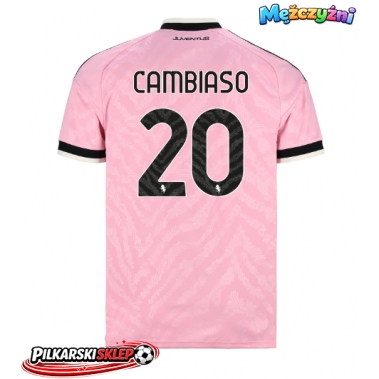 Juventus Andrea Cambiaso #20 Koszulka Wyjazdowa 2026-27 Krótki Rękaw