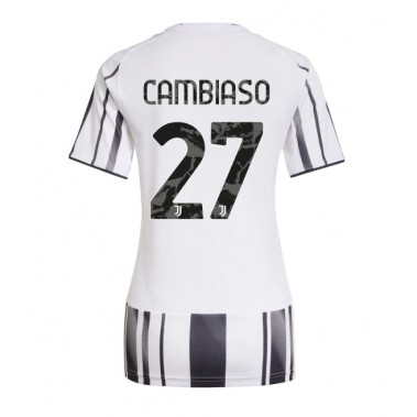 Juventus Andrea Cambiaso #27 Koszulka Podstawowa damskie 2025-26 Krótki Rękaw