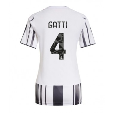 Juventus Federico Gatti #4 Koszulka Podstawowa damskie 2025-26 Krótki Rękaw