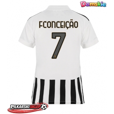 Juventus Francisco Conceicao #7 Koszulka Podstawowa damskie 2026-27 Krótki Rękaw