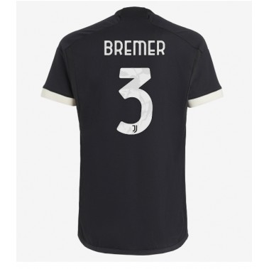 Juventus Gleison Bremer #3 Koszulka Trzecia 2023-24 Krótki Rękaw
