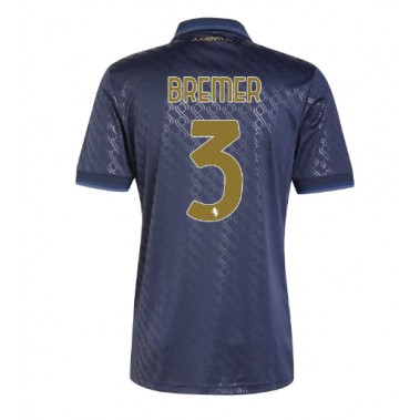 Juventus Gleison Bremer #3 Koszulka Trzecia 2024-25 Krótki Rękaw