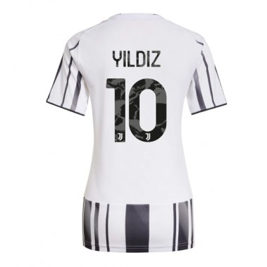 Juventus Kenan Yildiz #10 Koszulka Podstawowa damskie 2025-26 Krótki Rękaw