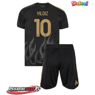 Juventus Kenan Yildiz #10 Koszulka Trzecia dzieci 2026-27 Krótki Rękaw (+ krótkie spodenki)