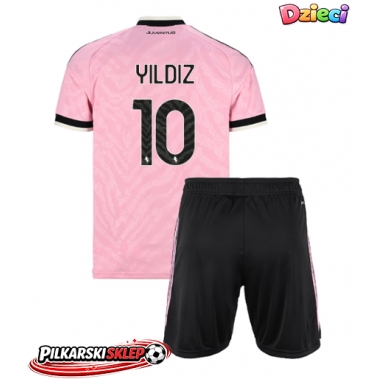 Juventus Kenan Yildiz #10 Koszulka Wyjazdowa dzieci 2026-27 Krótki Rękaw (+ krótkie spodenki)