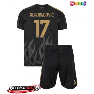 Juventus Kerim Alajbegovic #17 Koszulka Trzecia dzieci 2026-27 Krótki Rękaw (+ krótkie spodenki)