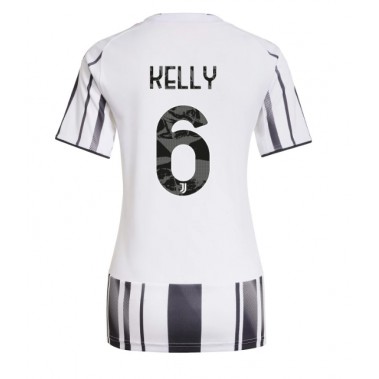 Juventus Lloyd Kelly #6 Koszulka Podstawowa damskie 2025-26 Krótki Rękaw Juventus Lloyd Kelly #6 Koszulka Podstawowa damskie 2025-26 Krótki Rękaw