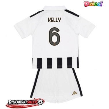 Juventus Lloyd Kelly #6 Koszulka Podstawowa dzieci 2026-27 Krótki Rękaw (+ krótkie spodenki)