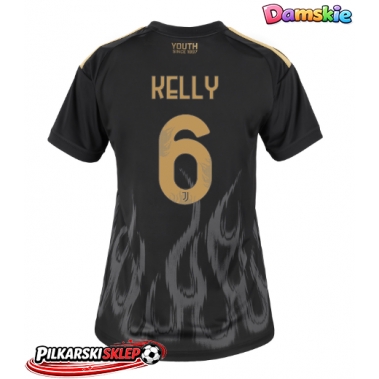 Juventus Lloyd Kelly #6 Koszulka Trzecia damskie 2026-27 Krótki Rękaw
