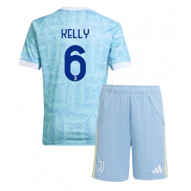 Juventus Lloyd Kelly #6 Koszulka Wyjazdowa dzieci 2025-26 Krótki Rękaw (+ krótkie spodenki) Juventus Lloyd Kelly #6 Koszulka Wyjazdowa dzieci 2025-26 Krótki Rękaw (+ krótkie spodenki)