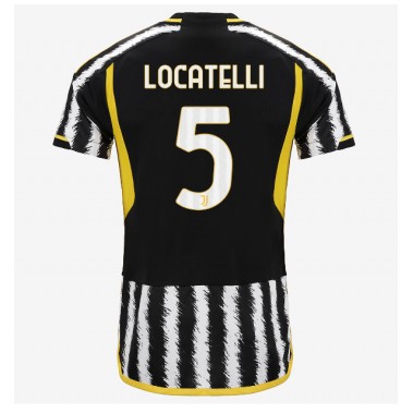 Juventus Manuel Locatelli #5 Koszulka Podstawowa 2023-24 Krótki Rękaw