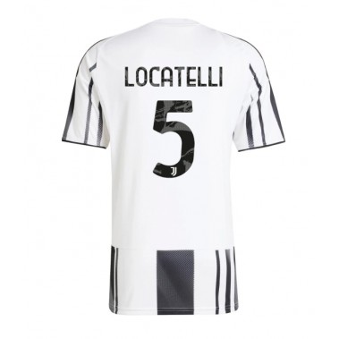 Juventus Manuel Locatelli #5 Koszulka Podstawowa 2025-26 Krótki Rękaw Juventus Manuel Locatelli #5 Koszulka Podstawowa 2025-26 Krótki Rękaw
