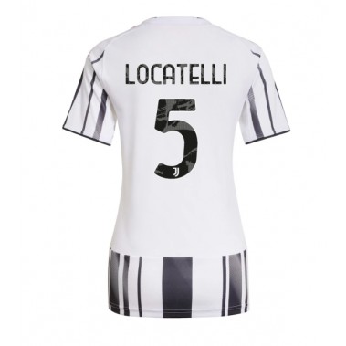 Juventus Manuel Locatelli #5 Koszulka Podstawowa damskie 2025-26 Krótki Rękaw