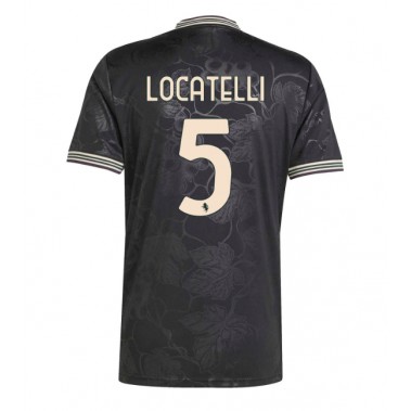Juventus Manuel Locatelli #5 Koszulka Trzecia 2025-26 Krótki Rękaw Juventus Manuel Locatelli #5 Koszulka Trzecia 2025-26 Krótki Rękaw