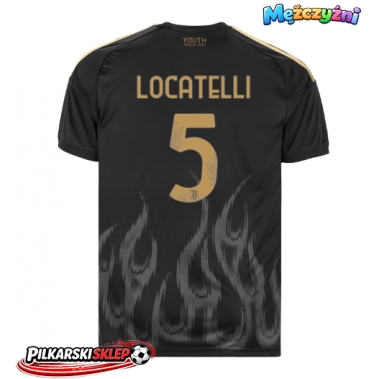 Juventus Manuel Locatelli #5 Koszulka Trzecia 2026-27 Krótki Rękaw