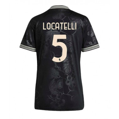 Juventus Manuel Locatelli #5 Koszulka Trzecia damskie 2025-26 Krótki Rękaw Juventus Manuel Locatelli #5 Koszulka Trzecia damskie 2025-26 Krótki Rękaw