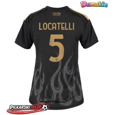 Juventus Manuel Locatelli #5 Koszulka Trzecia damskie 2026-27 Krótki Rękaw