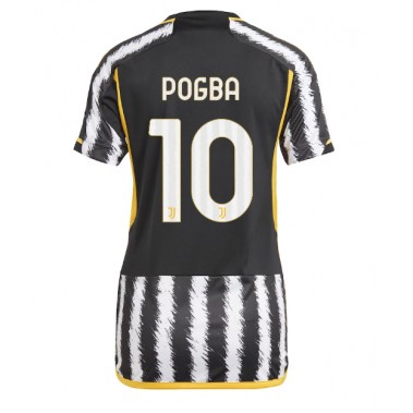 Juventus Paul Pogba #10 Koszulka Podstawowa damskie 2023-24 Krótki Rękaw