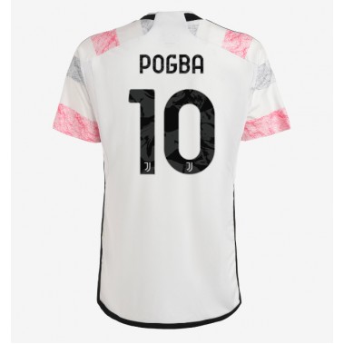 Juventus Paul Pogba #10 Koszulka Wyjazdowa 2023-24 Krótki Rękaw