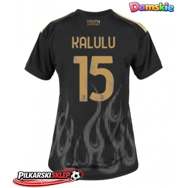 Juventus Pierre Kalulu #15 Koszulka Trzecia damskie 2026-27 Krótki Rękaw