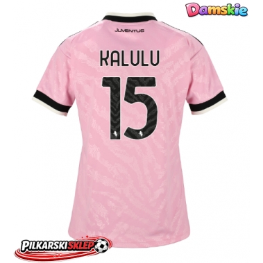 Juventus Pierre Kalulu #15 Koszulka Wyjazdowa damskie 2026-27 Krótki Rękaw
