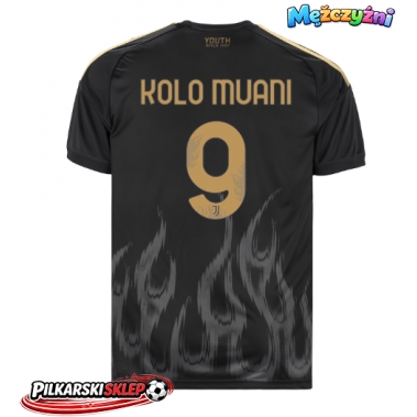 Juventus Randal Kolo Muani #9 Koszulka Trzecia 2026-27 Krótki Rękaw