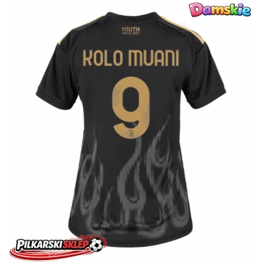 Juventus Randal Kolo Muani #9 Koszulka Trzecia damskie 2026-27 Krótki Rękaw