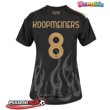 Juventus Teun Koopmeiners #8 Koszulka Trzecia damskie 2026-27 Krótki Rękaw