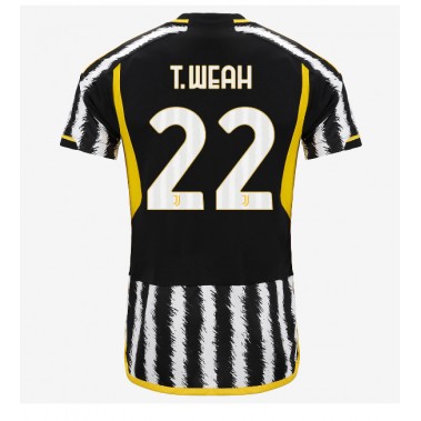 Juventus Timothy Weah #22 Koszulka Podstawowa 2023-24 Krótki Rękaw