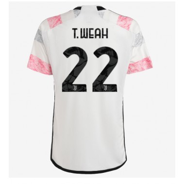 Juventus Timothy Weah #22 Koszulka Wyjazdowa 2023-24 Krótki Rękaw