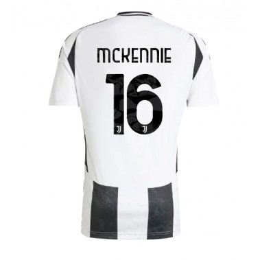 Juventus Weston McKennie #16 Koszulka Podstawowa 2024-25 Krótki Rękaw Juventus Weston McKennie #16 Koszulka Podstawowa 2024-25 Krótki Rękaw