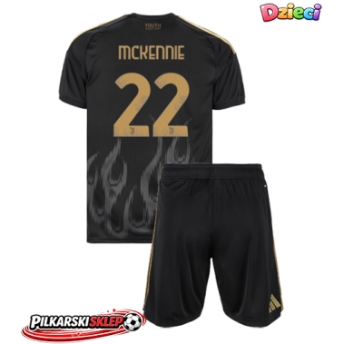 Juventus Weston McKennie #22 Koszulka Trzecia dzieci 2026-27 Krótki Rękaw (+ krótkie spodenki)