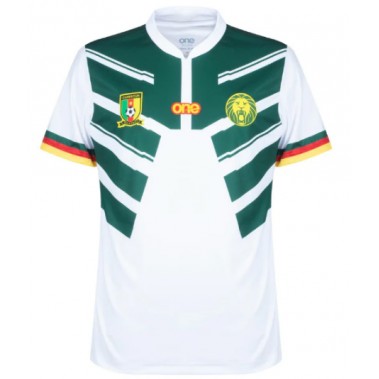 Kamerun Koszulka Wyjazdowa MŚ 2022 Krótki Rękaw