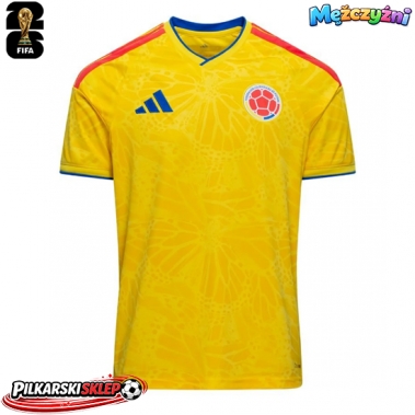 Kolumbia Koszulka Podstawowa MŚ 2026 Krótki Rękaw