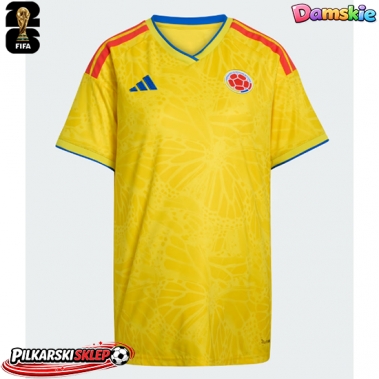 Kolumbia Koszulka Podstawowa damskie MŚ 2026 Krótki Rękaw