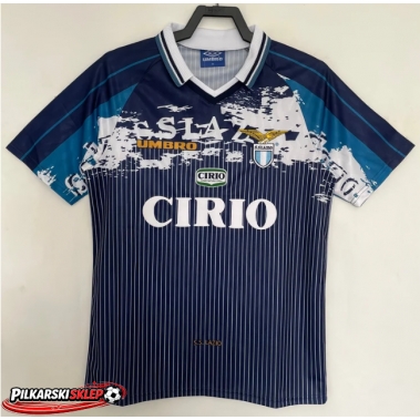 Lazio 1996-1997 Koszulka Retro Wyjazdowa Krótki Rękaw