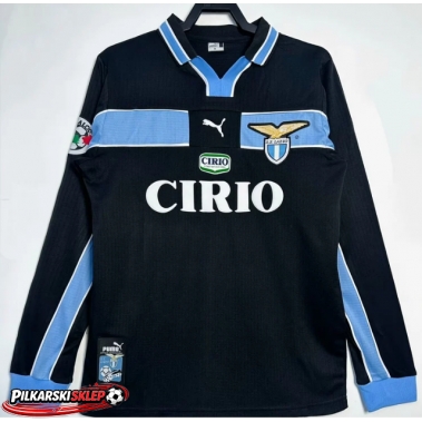 Lazio 1998-1999 Koszulka Retro Trzecia Długi Rękaw