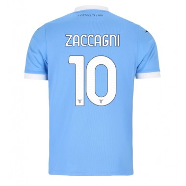 Lazio Mattia Zaccagni #10 Koszulka Podstawowa 2025-26 Krótki Rękaw
