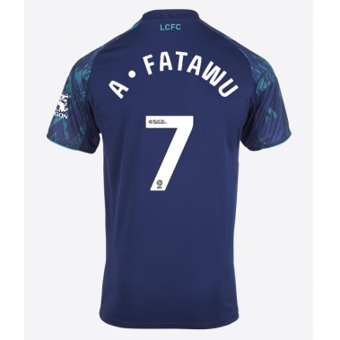Leicester City Issahaku Fatawu #7 Koszulka Wyjazdowa 2025-26 Krótki Rękaw