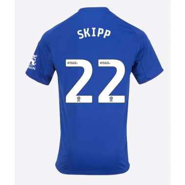 Leicester City Oliver Skipp #22 Koszulka Podstawowa 2025-26 Krótki Rękaw