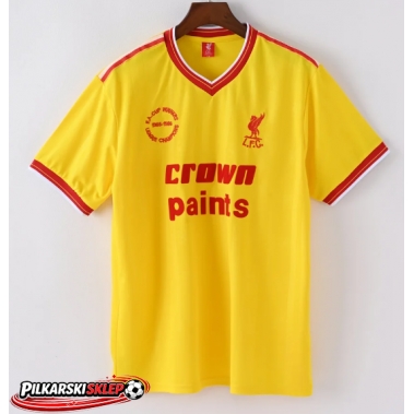 Liverpool 1985-1986 Koszulka Retro Trzecia Krótki Rękaw