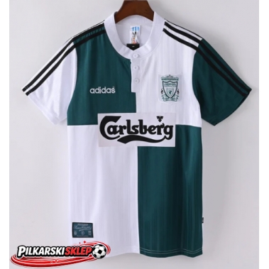 Liverpool 1995-1996 Koszulka Retro Wyjazdowa Krótki Rękaw