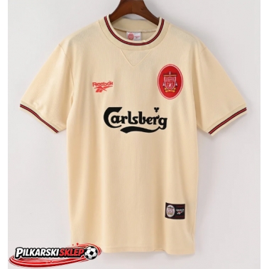 Liverpool 1996-1997 Koszulka Retro Wyjazdowa Krótki Rękaw