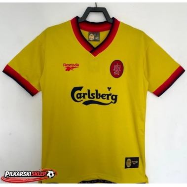 Liverpool 1998-1999 Koszulka Retro Trzecia Krótki Rękaw
