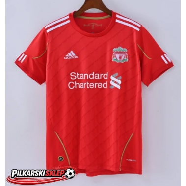 Liverpool 2010-2011 Koszulka Retro Podstawowa Krótki Rękaw