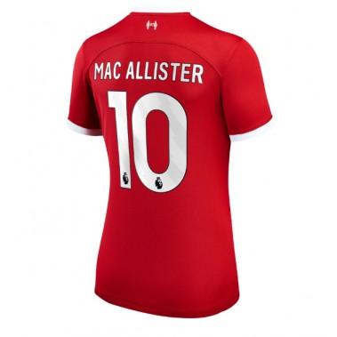 Liverpool Alexis Mac Allister #10 Koszulka Podstawowa damskie 2023-24 Krótki Rękaw